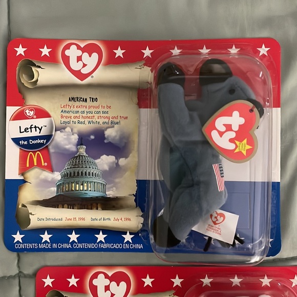 TY Libearty Righty Lefty - Picture 3 of 7